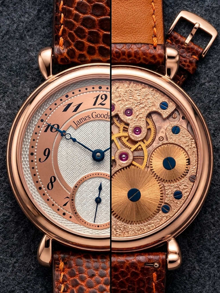 James Goodwin JR - Watchmaker - Rose Gold Sovereign