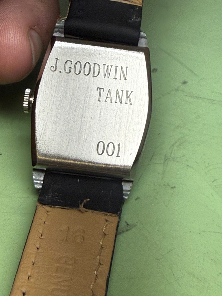 James Goodwin JR - Watchmaker - The American Tank 6